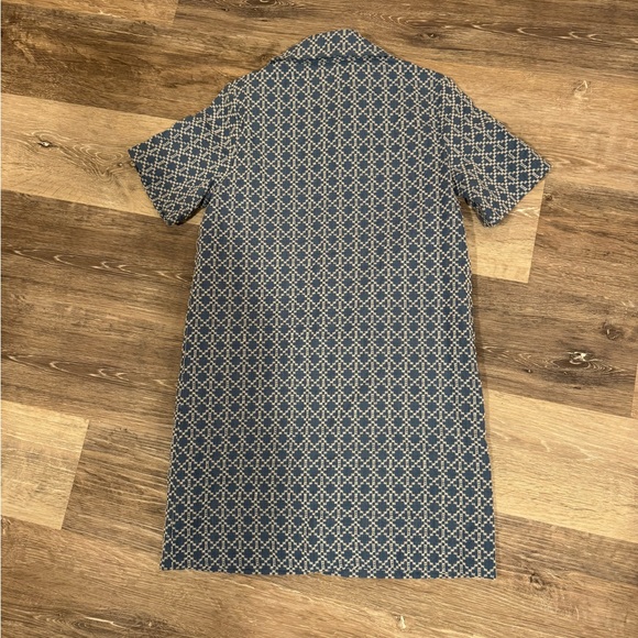 Pomander Place Denim Embroidered Lacie Dress - Picture 3 of 4